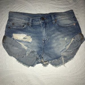 BDG Urban Outfitters Booty Cut Jean Shorts